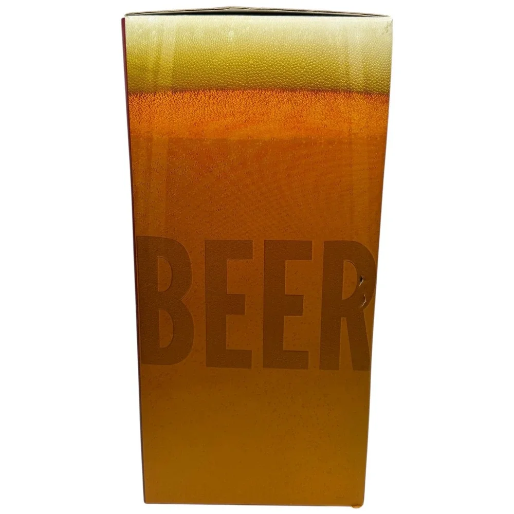 Sur La Table 5‎ Piece Craft Brew Taster Set Growler Four Pint Glasses Etched
